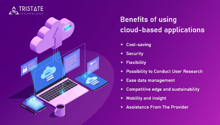 Benefits of using cloud-based applications