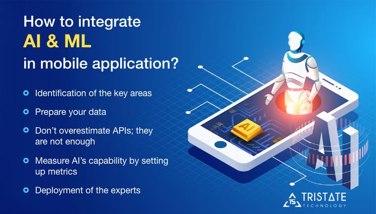 How to integrate AI and ML in mobile application